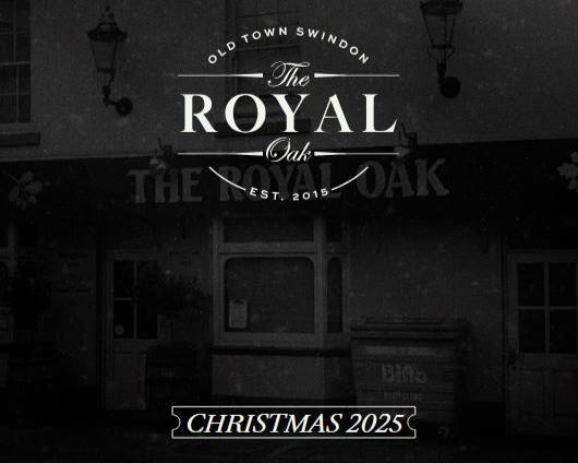 Christmas bookings and menus at The Royal Oak in Old Town, Swindon