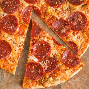 Stone baked pizza menu in Swindon